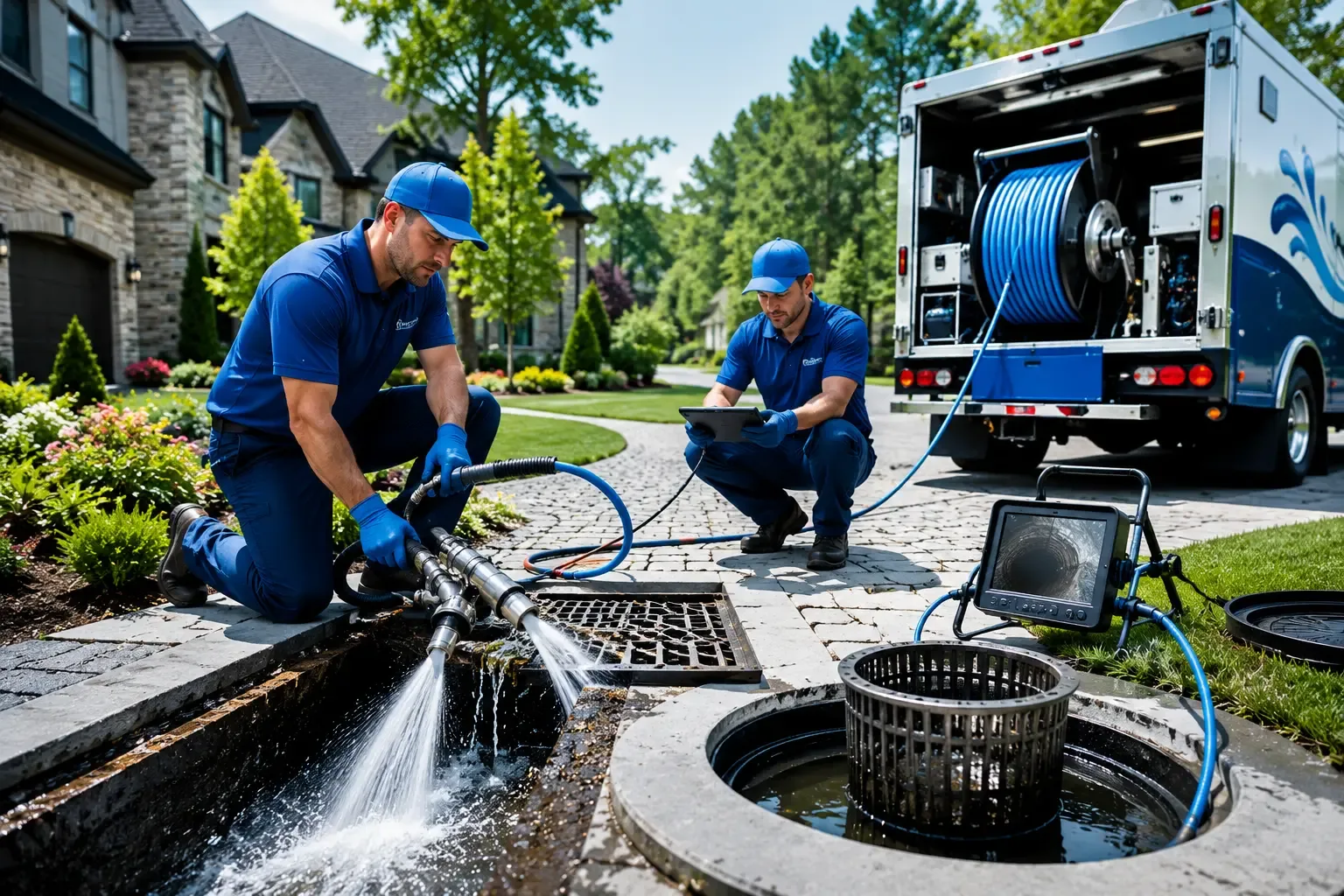 Local outdoor drain cleaning professionals in Olney, IL